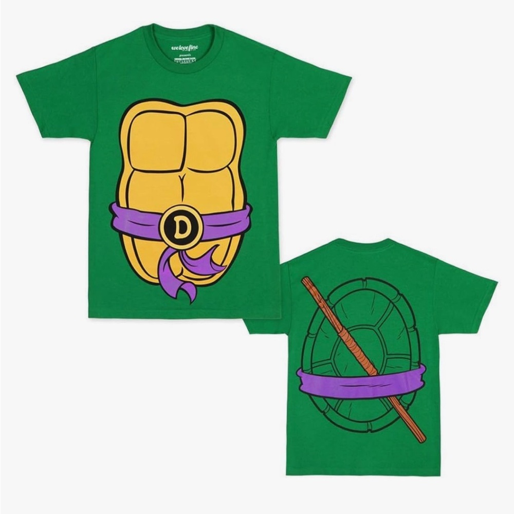 TMNT Teenage Mutant Ninja Turtles Costume Green Donatello Toddler